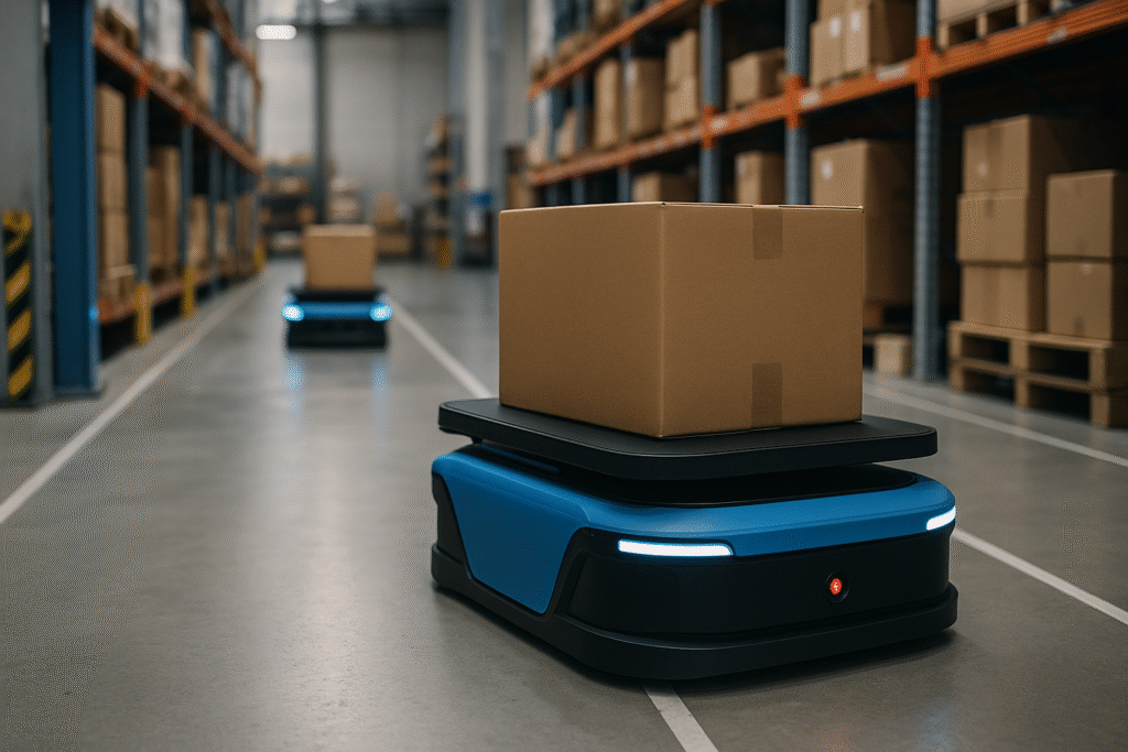 AMR: Robots Autónomos que Revolucionan el Movimiento de Mercancías en la Industria