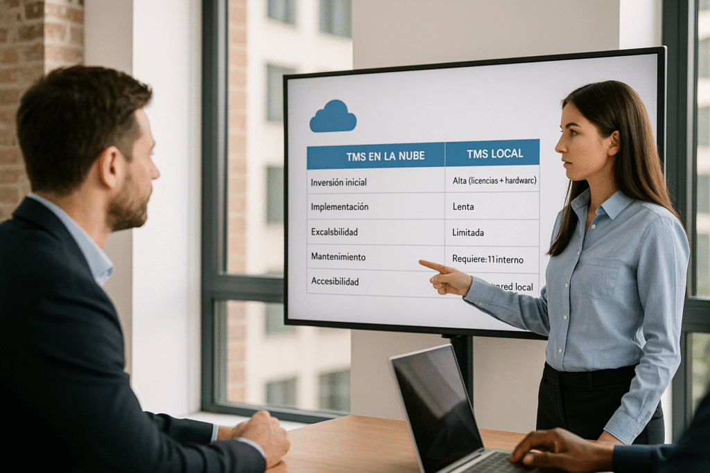 TMS en la nube vs TMS local: ¿qué elegir?