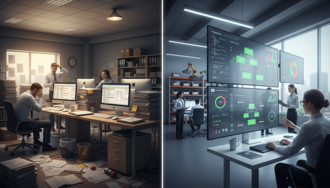 Excel vs. WMS: comparativa directa