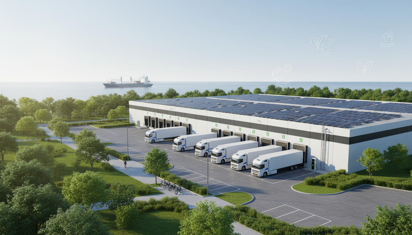 Logística sostenible: reducción de emisiones y economía circular