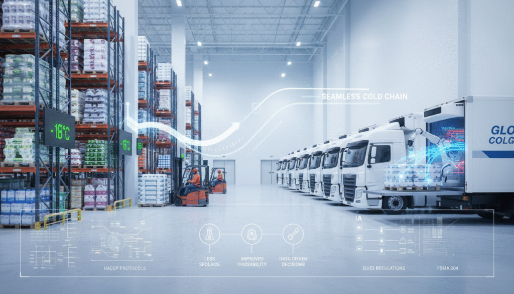 Cadena de frío en logística alimentaria: guía práctica 2025