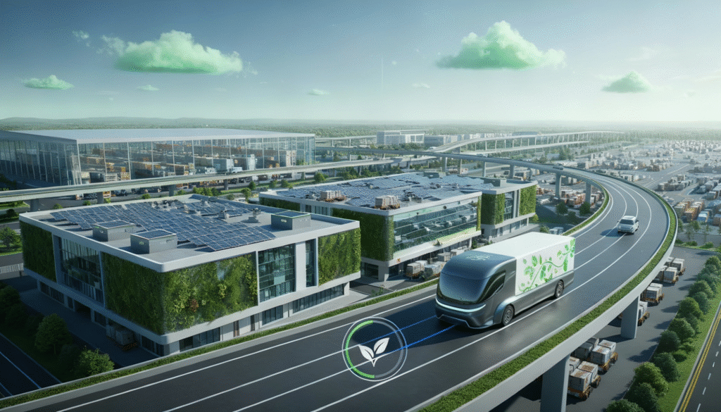 Logística sostenible cómo optimizar rutas y almacenes para reducir la huella de carbono