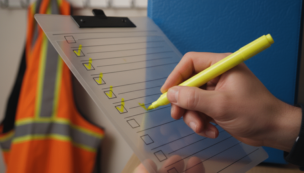 Checklist de madurez Lean para logística