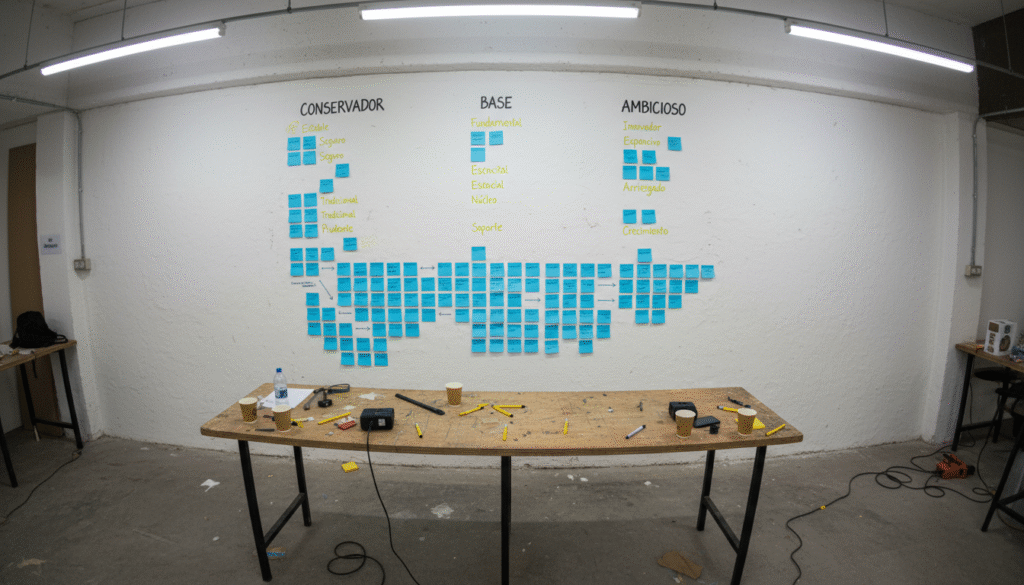 Escenarios y sensibilidad del ROI WMS