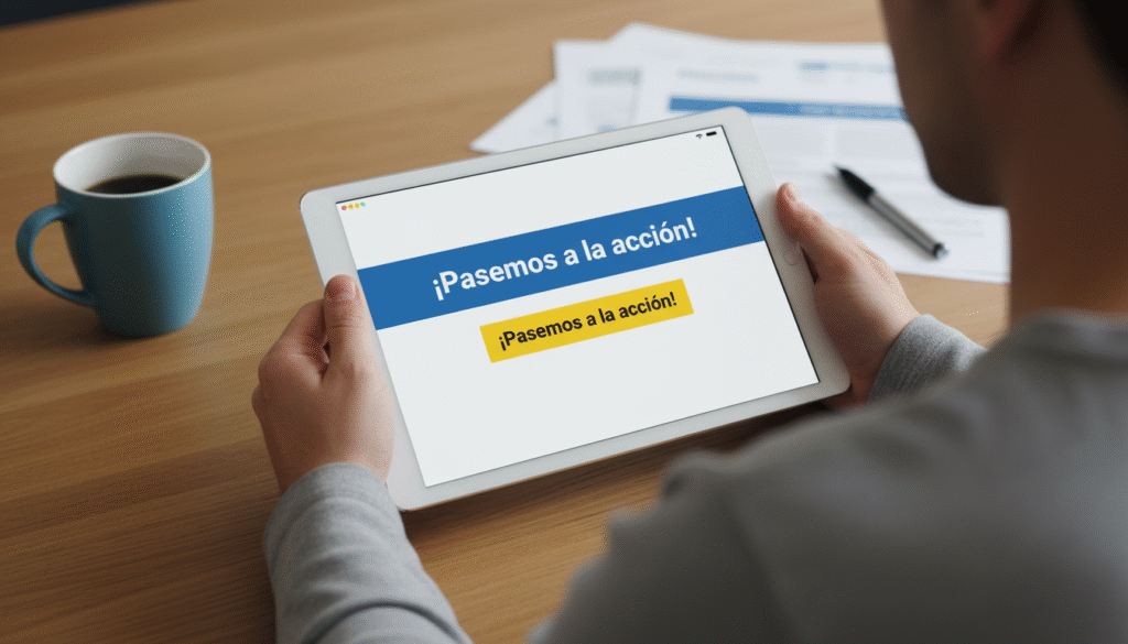 Pasemos a la acción