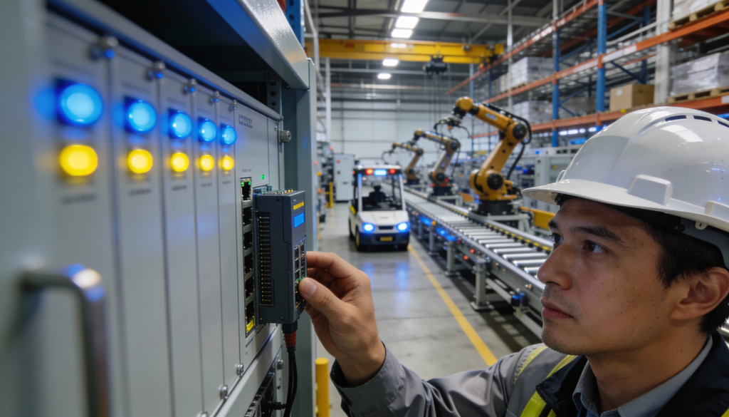 Convergencia IT/OT: protegiendo el almacén automatizado y el IIoT