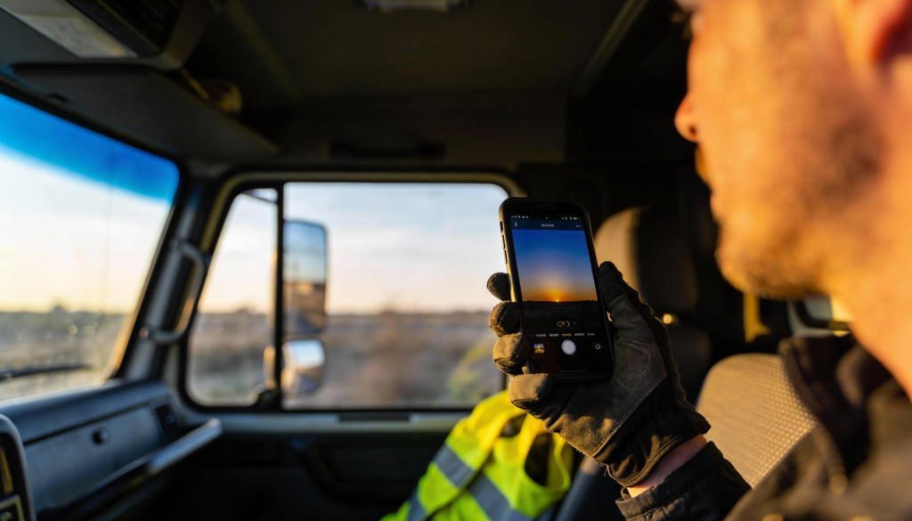 Endpoints móviles: terminales RF, tablets, conductores y apps