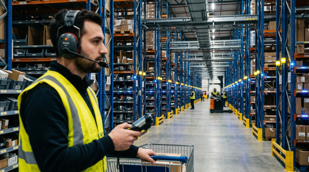 Optimización de Almacenes FMCG: Transición Estratégica de RF a Voice Picking y Pick-to-Light